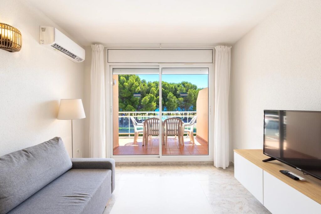 Salón del apartamento de una habitación