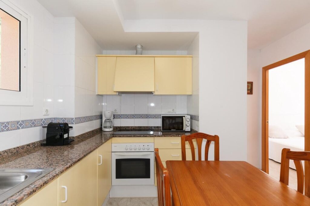 Cocina del apartamento de dos habitaciones