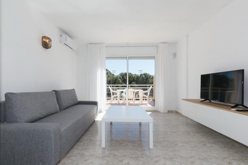 Interior del apartamento de dos habitaciones