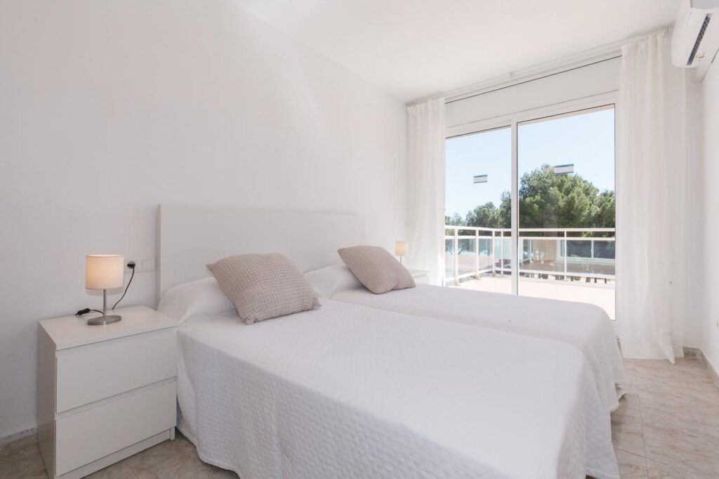 Interior del apartamento de dos habitaciones